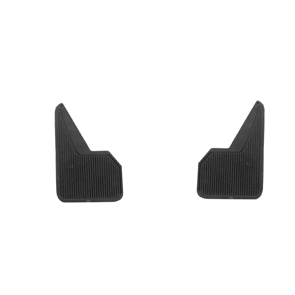 MUDFLAPS, Ribbed rubber, front, pr